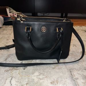 Tory Burch Micro Robinson Double Zipper Bag